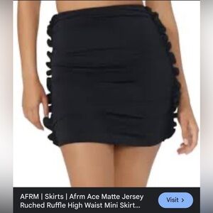 AFRM XS skirt